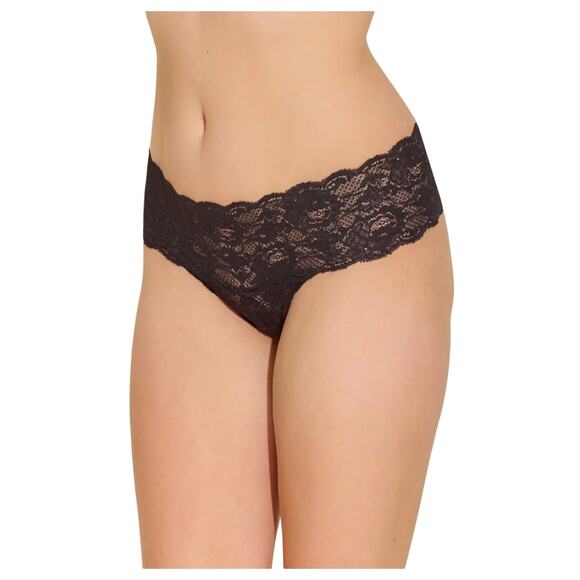 Cosabella - Never Say Never Comfie Thong - 3 Pack (2 Black, 1 Beige) - 2X NWOT - Picture 1 of 10